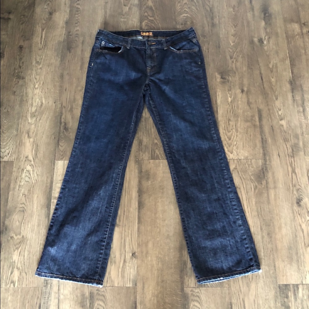 BITTEN BY SJP dark wash jeans
